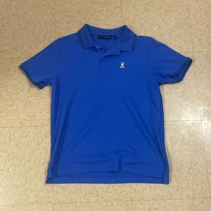 Blue Psycho Bunny Polo Shirt